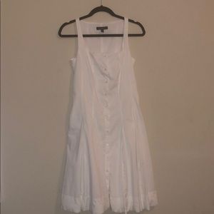 Banana Republic White Causal Dress